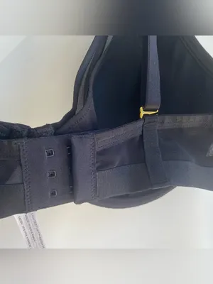 Soma bra black lightest lift mesh plunge underwire sexy comfortable 40C thumbnail 4