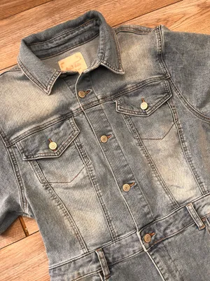 Altar’d state denim romper size medium thumbnail 2
