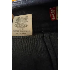 Vintage‎ Levis Red Tab Denim Skirt Dark Wash Y2K Pencil Skirt 10 MS 95729-2417 thumbnail 5