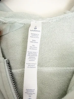 LULULEMON Cool & Collected Jacket Sea Breeze Size 8 thumbnail 6