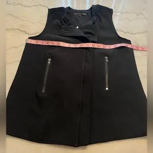Harve Bernard Black Sleeveless Vest thumbnail 3