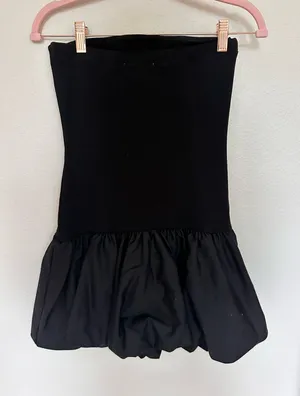 Black bubble dress thumbnail 1