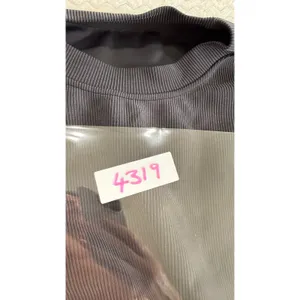 Lululemon Ribbed Softstreme Long Sleeve Crewneck Pullover Black Size 10 LW3GLAS thumbnail 9
