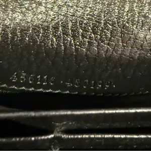 ✨SALE✨ Gucci Black Leather GG Wallet thumbnail 9