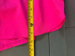 GapFit Women's Size XL Hot Pink Active Running Shorts w/Built In Underwear thumbnail 5