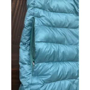 REI Co-Op Teal Puffer Down Insulated Full Zip Jacket Kids XL (18) Packable thumbnail 10