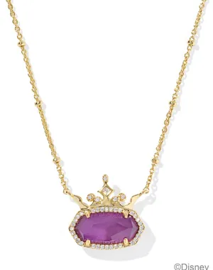 Kendra Scott 👸 x Disney Princess Elisa Necklace-Mauve Mother of Pearl-“Visionary” thumbnail 1