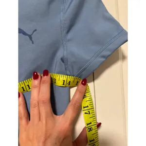 Puma Blue Cropped DryCell Tee Shirt S thumbnail 4