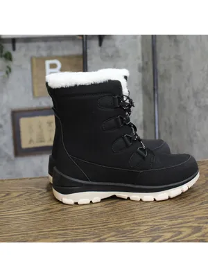 Universal Thread Womens Corie Boots Winter Lace Up 94642619 Black 6M thumbnail 6