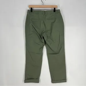 GAP Slim City‎ Olive Green Stretch Cotton Pant NWT Size 8 thumbnail 9