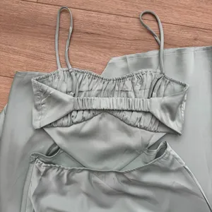 Hello Molly Sage Green Spaghetti Strap Midi Dress thumbnail 5