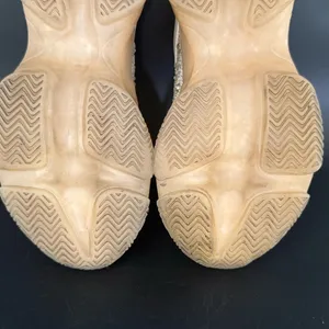 STEVE MADDEN Vance Beige Knit Upper Rhinestones Chunky Dad Sneakers Size 6.5M thumbnail 8