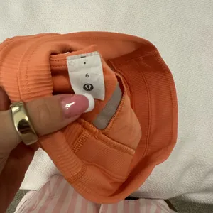 Lululemon Athletica Vibrant Orange Sports Bra thumbnail 3