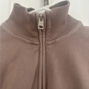 Aritzia Wilfred free airy fleece pullover half zip XXS thumbnail 2