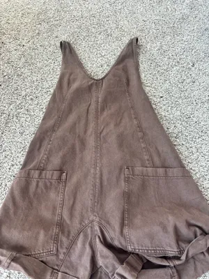 Free People Overalls Short Denim thumbnail 2