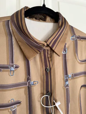 Cocobella women’s brown long sleeves shirt thumbnail 2
