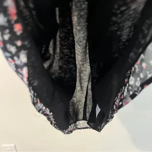 Anthropologie Maeve Lace Ruffle Trim Floral Sleeveless Halter‎ Neck Top Size XL thumbnail 7