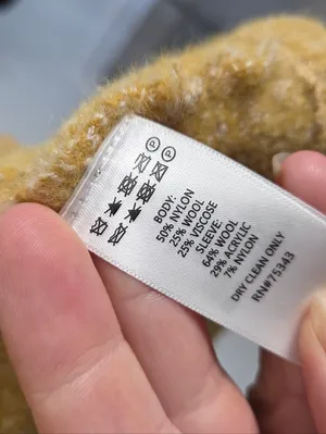 Cynthia Rowley Wool Blend Cardigan Shawl Collar Sweater Golden Mustard Small thumbnail 6