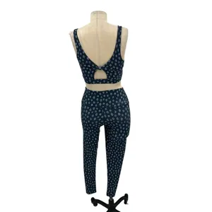SOUL BY SOULCYCLE Ditsy Cheetah Milestone Legging & Sports‎ Bra Set Size S/M thumbnail 8
