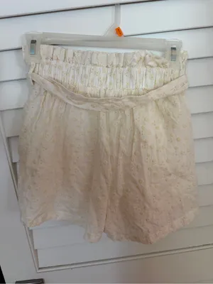 Set 3 XS Skirts Shorts Altar’d State Zara H&M Eyelet Paperbag High Waist thumbnail 8