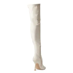 Steve Madden Venuss over the knee‎ boot Upper heel bone patent shoe size 7.5 thumbnail 5