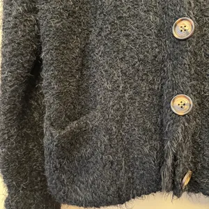 Pol-anthropology Hood Pockets Cuffed‎ Long Sleeve Knit Button Cardigan Sweater S thumbnail 2