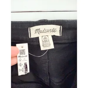 Madewell | NWT The Curvy Perfect Vintage Wide-Leg Jean Black Rinse Wash | Sz 31 thumbnail 7