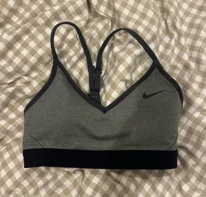 Nike Grey Sports Bra thumbnail 1