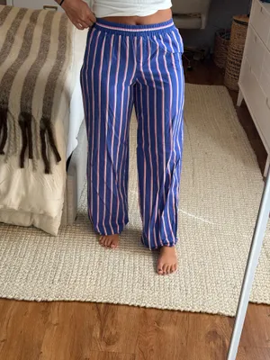 ZARA Wide-Leg Striped Pants thumbnail 2