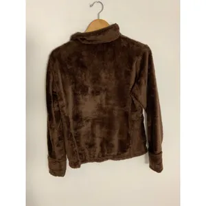 The North Face Osito Quarter Zip Pullover Brown Fleece Women's medium‎ thumbnail 3