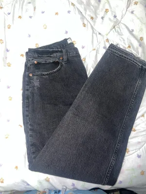Abercrombie Jeans The Dad High-Rise Black thumbnail 2