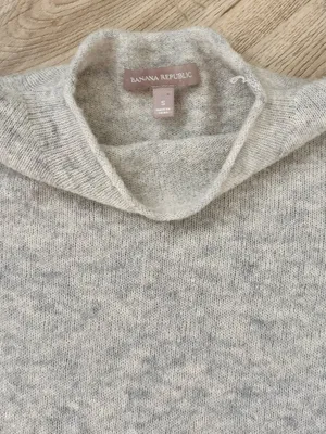 Banana Republic Merino Wool and Alpaca Blend Mock-Neck Sweater thumbnail 2
