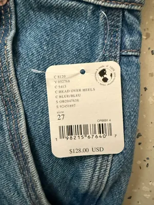 Free People Denim Skirt thumbnail 4