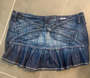 Rock & Republic NWOT high low denim mini skirt. Sz 29 thumbnail 3