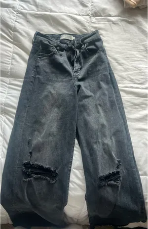 Hidden black wide leg jeans thumbnail 1