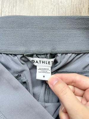 Athleta Brooklyn Heights High Rise Jogger in Coastline Gray Athleisure Size 8 thumbnail 7