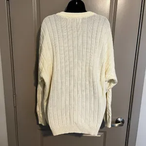 American Weekend Woman's Cream White‎ Sweater thumbnail 3
