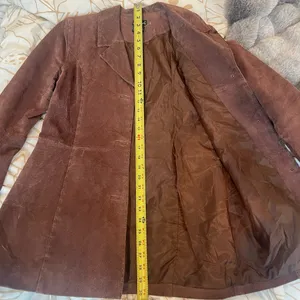 Wet Seal Vintage brown leather jacket size Medium thumbnail 7