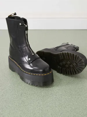 Dr Martens Jetta Hi Max Leather Platform Boots thumbnail 2