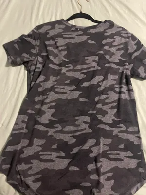 Z Supply Black Camo V-Neck thumbnail 3