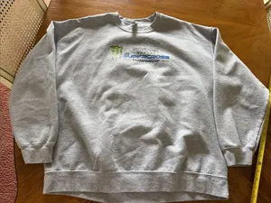 Supercross Crewneck Gray Size XL thumbnail 1