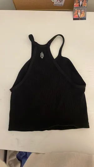 Black free people tank top thumbnail 2