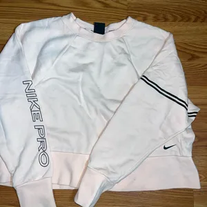 Nike Pro White Sweatshirt thumbnail 2