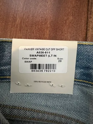 AGOLDE Parker Shorts In Swapmeet NEW WITH TAGS thumbnail 7