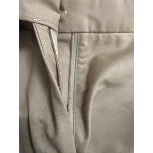 Commense Dress Pants Womens Medium Beige Polyester Pleated Business NWT thumbnail 3
