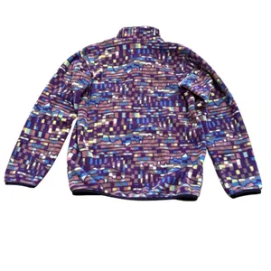 Patagonia‎ Synchilla Snap T Pullover Womens XS Night Plum Fitz Roy Patchwork New thumbnail 5