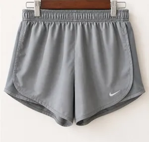 Nike Dri-FIT Women’s Running Shorts Size M Gray Built-In Liner Athletic thumbnail 1