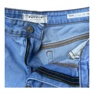 Pacsun‎ Blue Denim Women's Short Shorts high rise 2” inseam Size 26 thumbnail 3