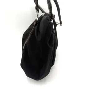 Brighton Black & Brown Leather Rhianna Nylon Shoulder Bag Handbag thumbnail 9