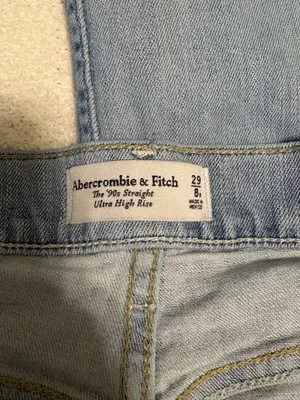 Abercrombie Jeans 90s High-Rise Ultra Straight thumbnail 6